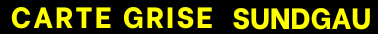 Carte Grise Sundgau ALTKIRCH